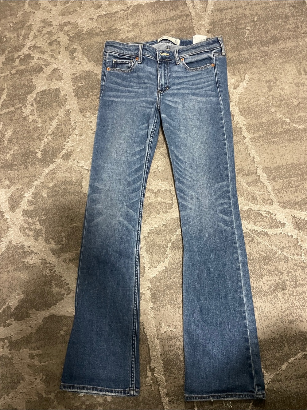 Abercrombie & Fitch Medium Blue Bootcut Jeans